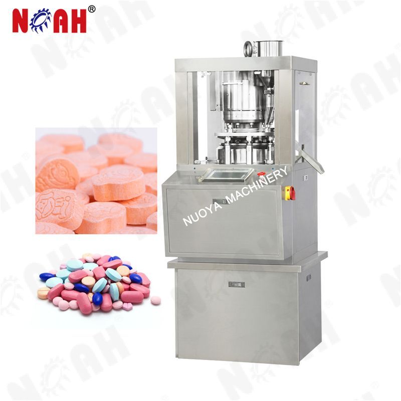 Double rotary tablet press machine