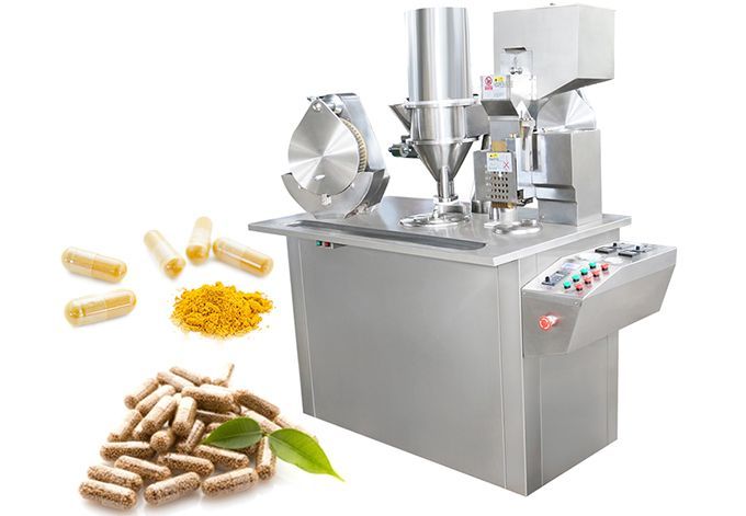 Liquid filling capsule machine